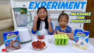 Pixel Bikin Popsicles dan Milkshake !!! Pake Susu Boneeto
