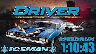 Driver || Speedrun || World Record || 1:10:43