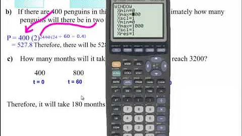 Doubling Time and Half Life Questions