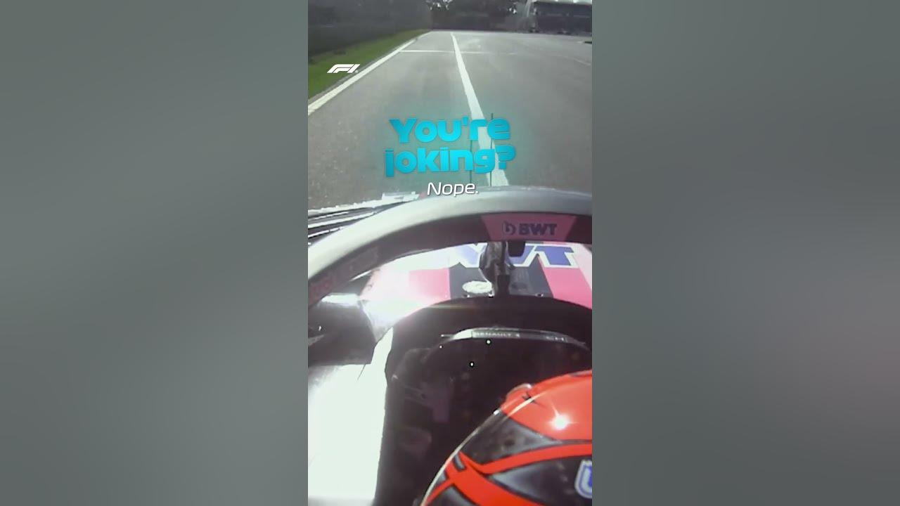 That reaction says it all ???? Progress for Alpine as Ocon makes Q2 ???? #shorts