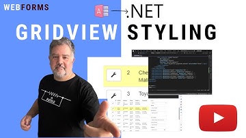How to Style GridView Buttons in WebForms