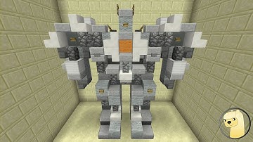 Minecraft - How To Build Transformers 4 Galvatron Robot Mode! (Updated)