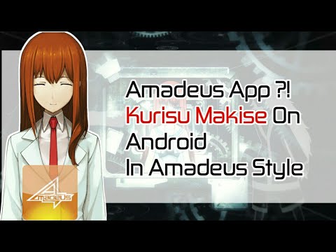 Amadeus System (Kurisu) App Review - Steins;Gate 0 ...
