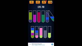Water Sort Puzzle - Color Liquid Sorting Game Level 768 Solution