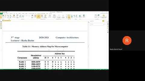 مادة معمارية الحاسوب Lecture 2