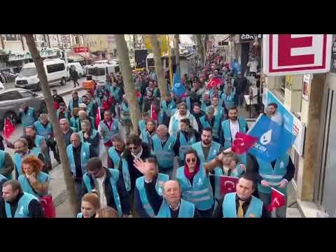 Sarıyer DEVA’dan Mavi Yelekliler yürüyüşü