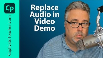 Replace Audio Narration in your Adobe Captivate Classic Video Demo