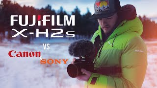 Fuji BEST for VIDEO The XH-2s VS Sony a7IV and Canon R5C.