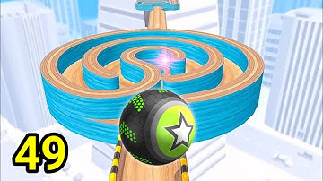 Going Balls | SpeedRun | Going Balls Portal Run Gameplay Level 49