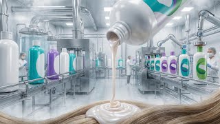 Inside a Modern Shampoo Factory: From Raw Ingredients to Bottled Hair Care (Full Production Process)