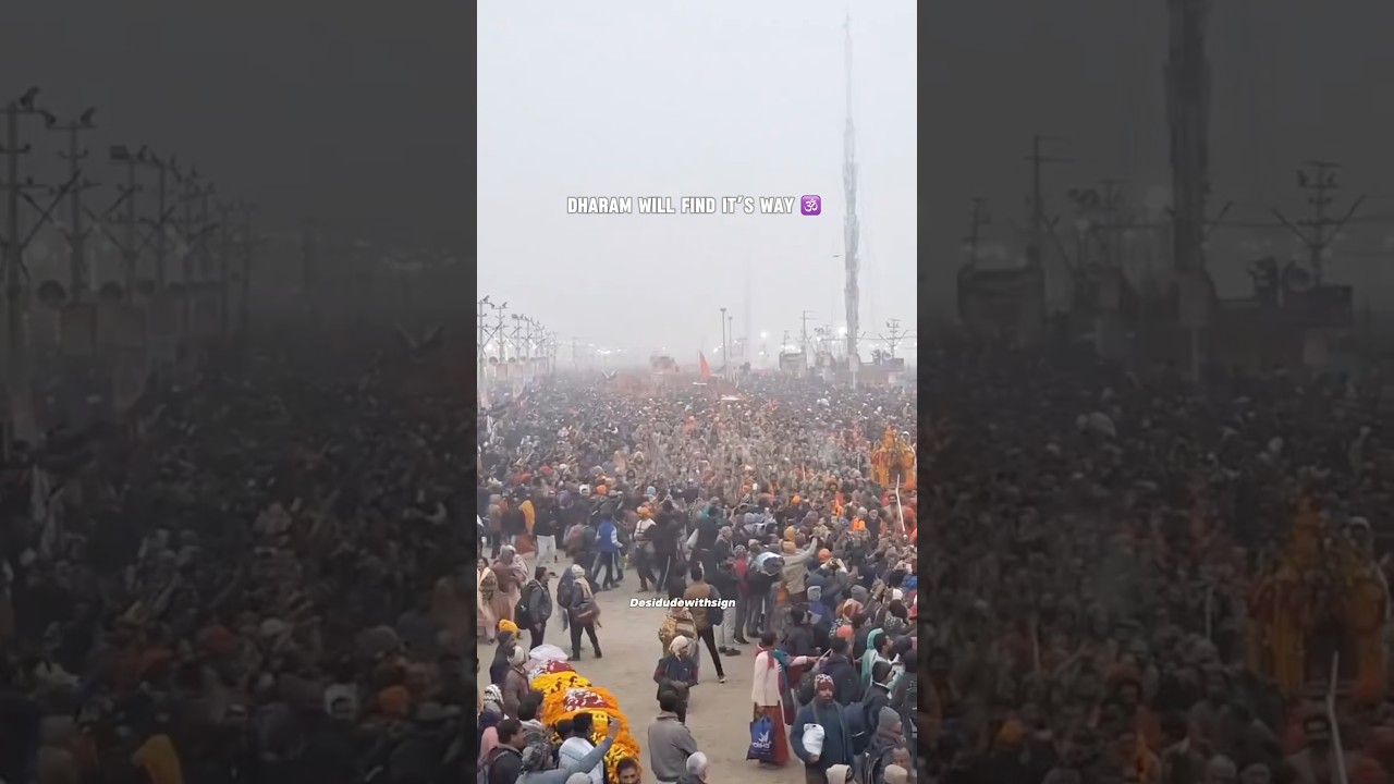 18 Lakh+ Naga Sadhus 🔥 #mahadev #shorts