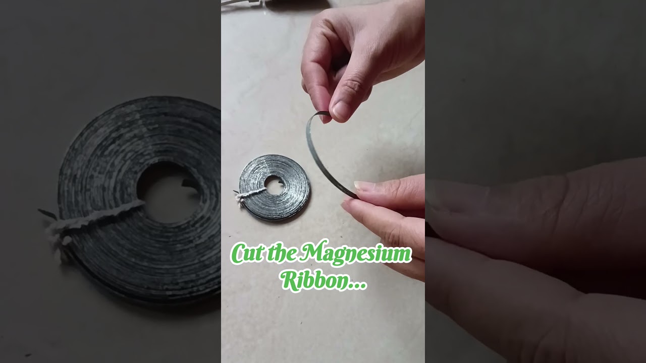 || Burning of Magnesium Ribbon || 