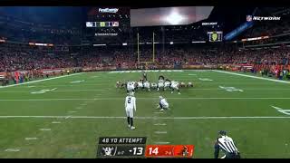 Daniel Carlson 48 Yard Game Winning FIeld Goal
