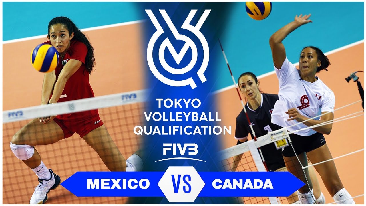 MEXICO vs CANADA | Highlights - Women | Volleyball Olympic Qualifying ...