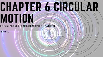 SP015 CHAPTER 6.1 UNIFORM CIRCULAR MOTION PART 2