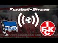 Hertha bsc vs 1 fc kaiserslautern  match reaction 112