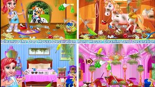 House Cleaning Game For Girls #viral #girlcoolgames #viralvideo @kidsgamejunction #makeupgame#new screenshot 2