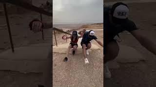 Squat Challenge at Masada!