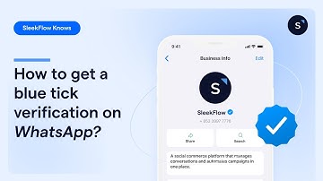What is the WhatsApp blue tick badge and how to get verified?