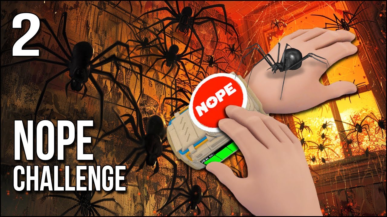 NOPE Challenge | Ending | Spiders, Spiders Everywhere All At Once