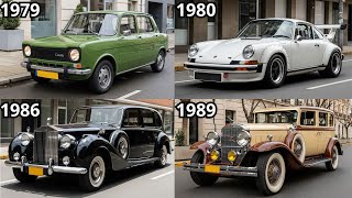 46 Years of Pablo Escobar’s Rarest Car Collection Evolution — from Renault to Rolls-Royce 💰
