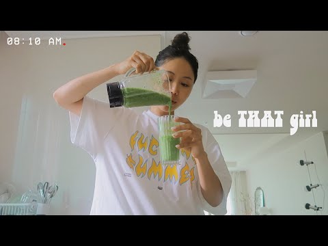 THAT GIRL MORNING ROUTINE 7AM 아침부터 사부작 모닝루틴 (that girl 따라해보기) | kinda cool