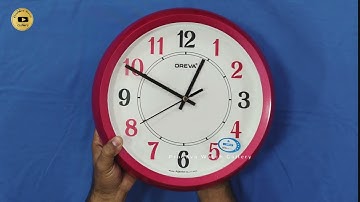 Oreva Wall Clock 5207 #PranavaWatchGallery