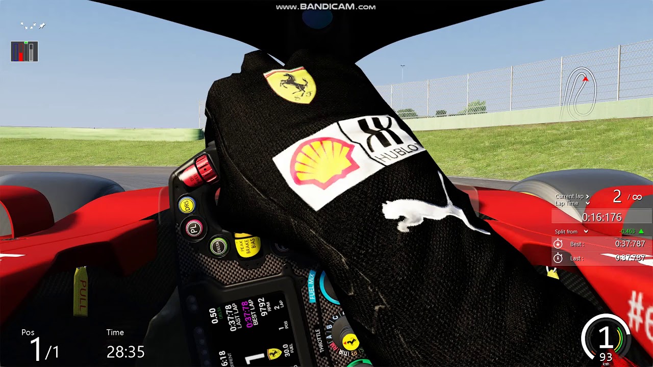 Vallelunga Club (Short Layout) Hotlap - YouTube