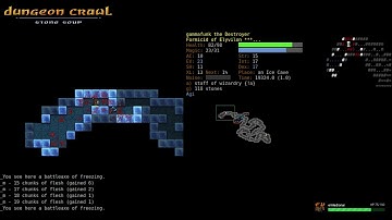 Dungeon Crawl Stone Soup 0.22-a - Formicid Earth Elementalist of Elyvilon - Part 5