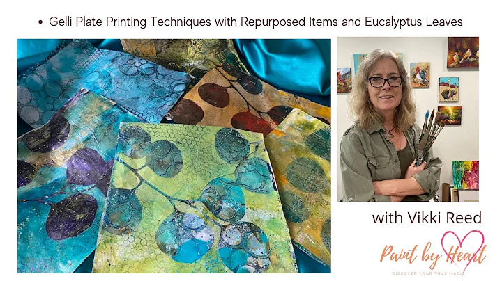 Gelli Plate Techniques Using Repurposed Items and ...