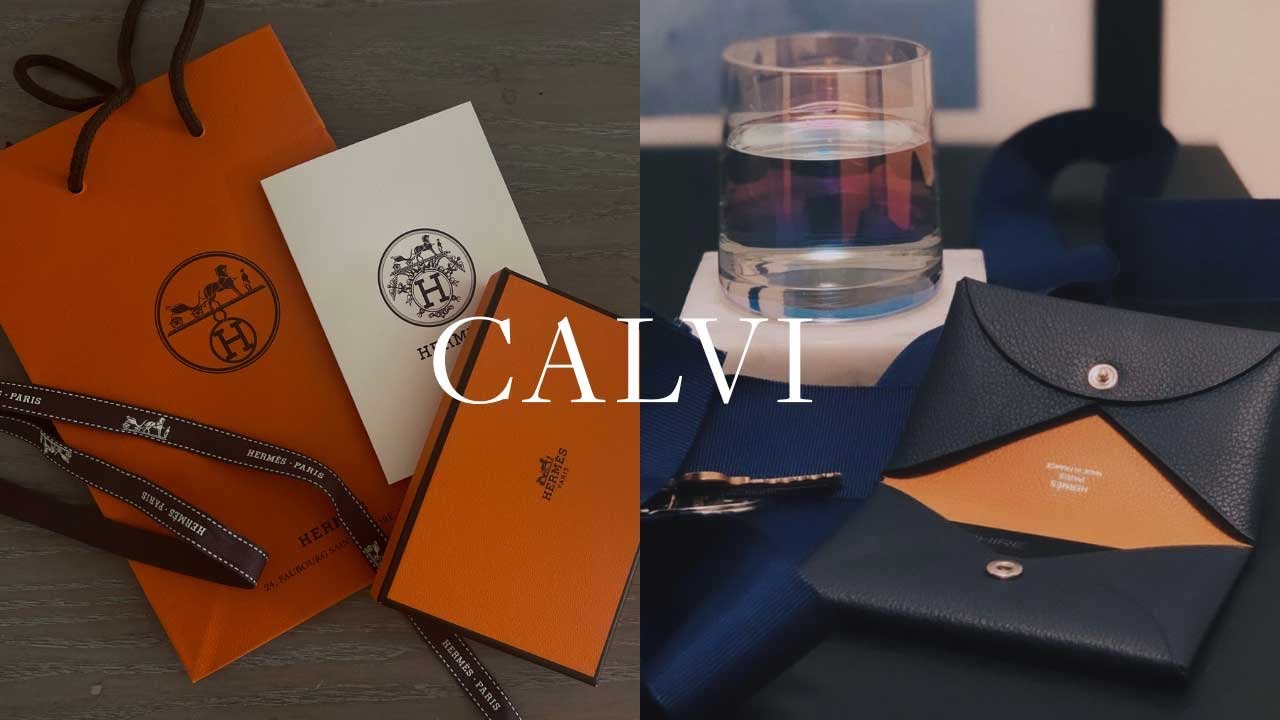 Hermès Authenticated Calvi Purse