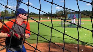 Joe Vita Jr BP With John Stearns