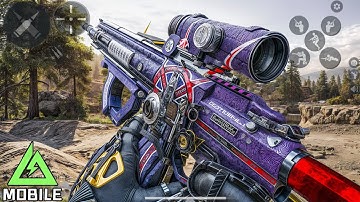 DELTA FORCE MOBILE - BEST NO RECOIL K416 (finger tracker) GAMEPLAY