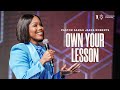 Own Your Lesson - Pastor Sarah Jakes Roberts