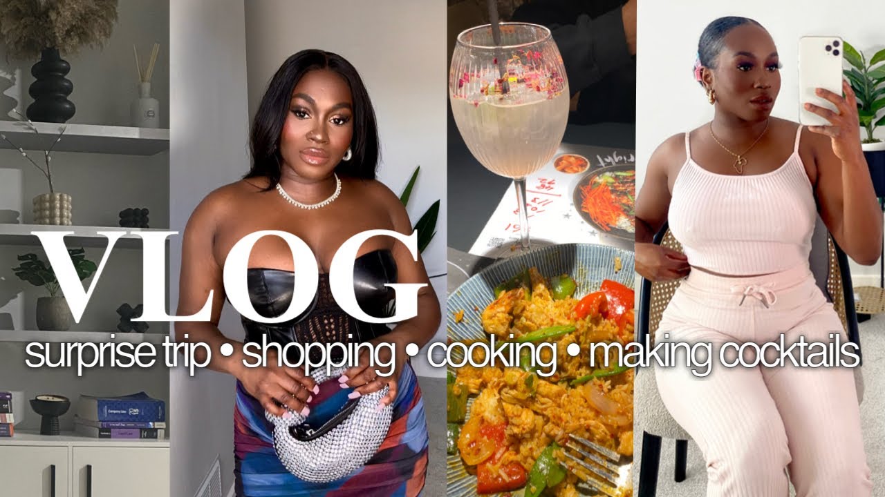 VLOG | Неожиданное путешествие | Шопинг в Zara | Приготовление коктейлей | ft Hello Fresh