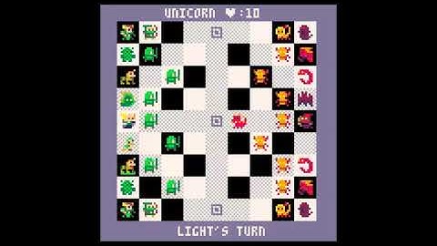 ARCHON DEMAKE FROM 8 & 16BIT CHESS ELEMENTS PICO 8 Fantasy Virtual Console Lexaloffle Games www lexa