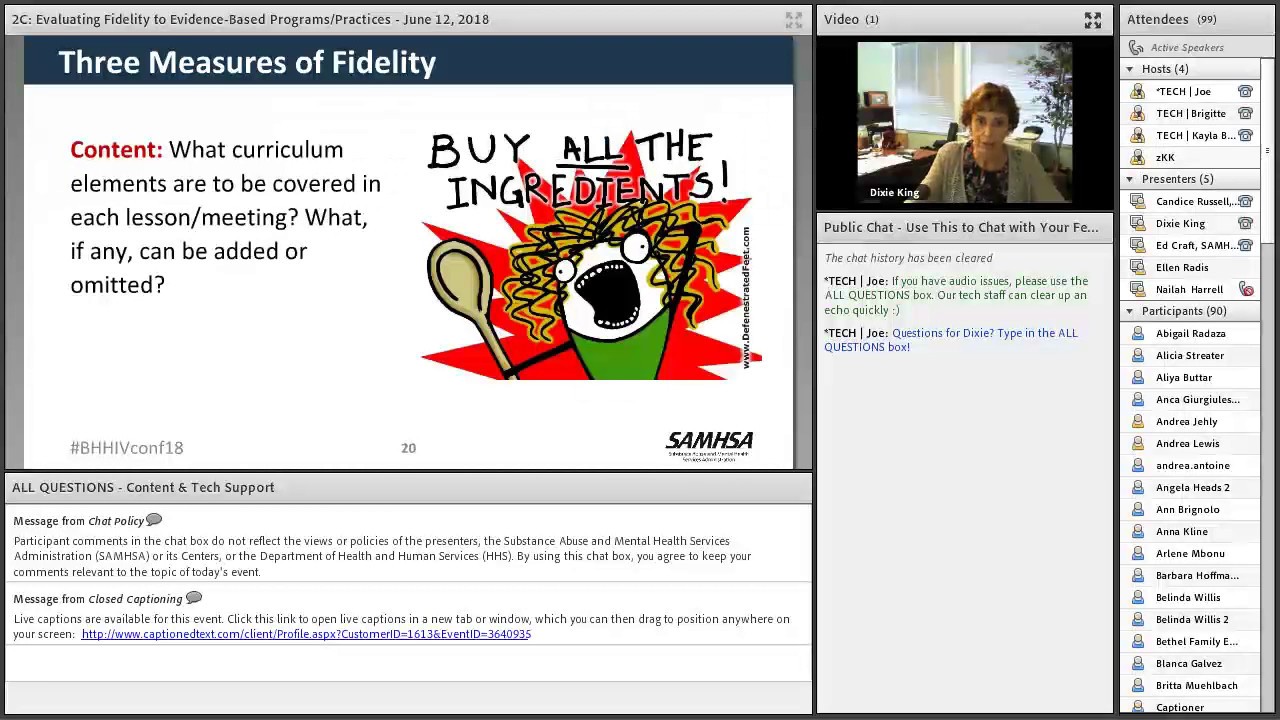 Assessing Fidelity to Evidence Based Programs/Practices