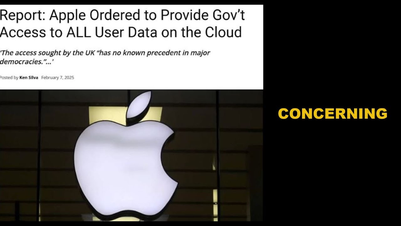 UK Wants Apple to Break Privacy! Unprecedented in Democracy - YouTube