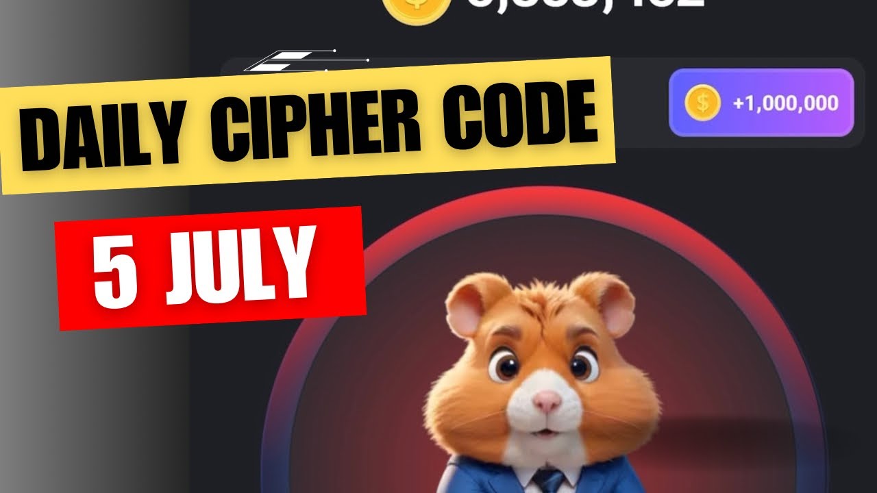 Daily cipher 5 july hamster kombat | daily cipher hamster kombat ...