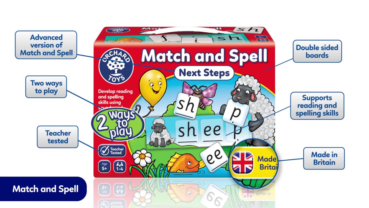 match and spell