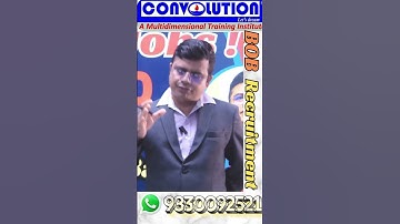 #BankOf Baroda #selection #online_application #ICT_Latest #ConvolutionEducare #PKDAS