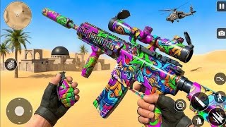 FPS Commando Real Gameplay Gun Game Secret Mission | Android Game  screenshot 3
