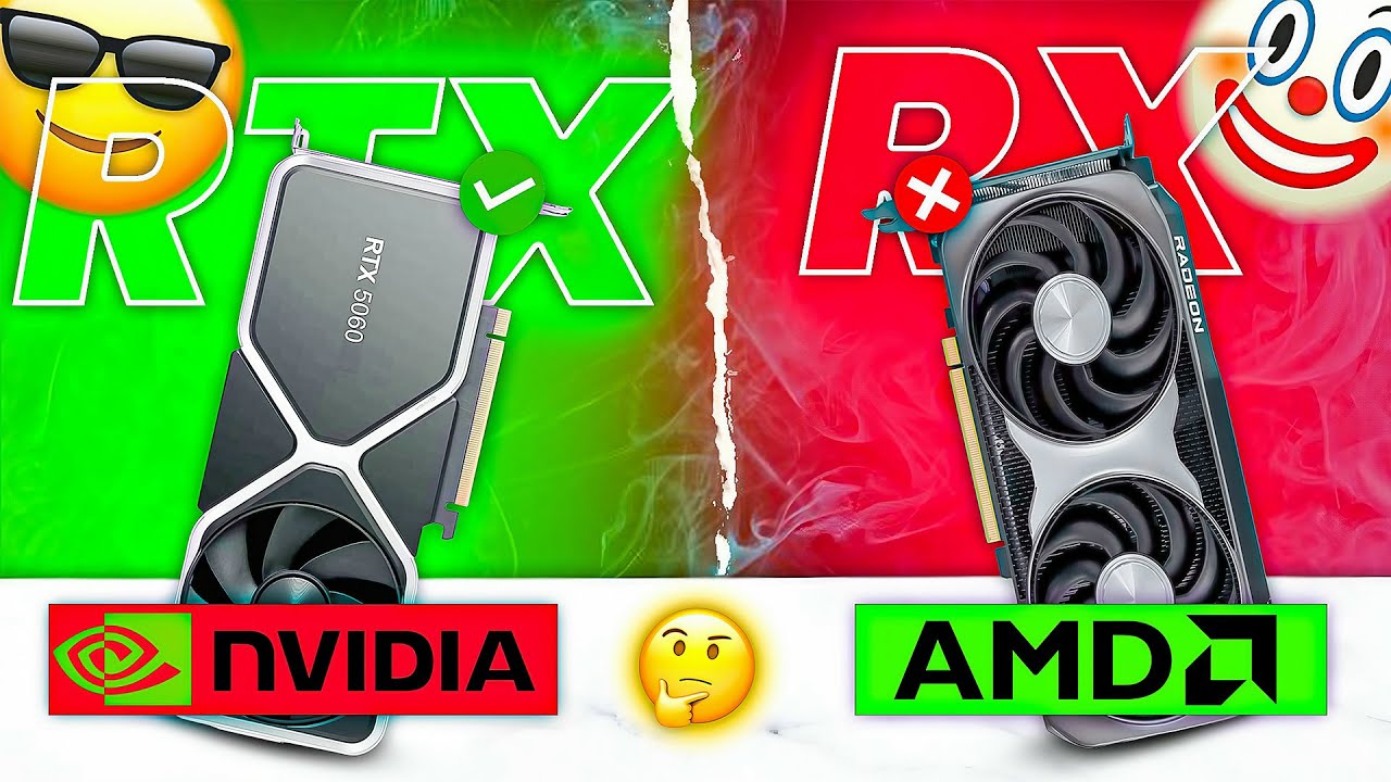 AMD vs NVIDIA – Which GPU Gives More Value in 2025? 🔥 - YouTube