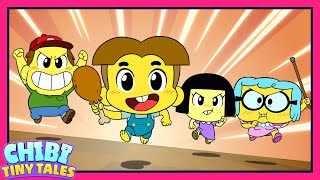 Turkey Tussle 🦃 | Chibi Tiny Tales | Big City Greens | Disney Channel Animation