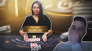 CRAZY BLACKJACK SESSION PAYS $10K! BLACKJACK SIDE BETS PAY!