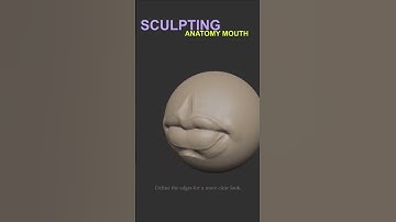 Master 3D Sculpting Anatomy | Create a Stylized Mouth for a Character in ZBrush