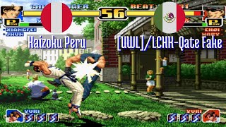 FT5 @kof99: Kaizoku Peru (PE) vs [UWL]/LCHK-Qate Fake (MX) [King of Fighters 99 Fightcade] Feb 2