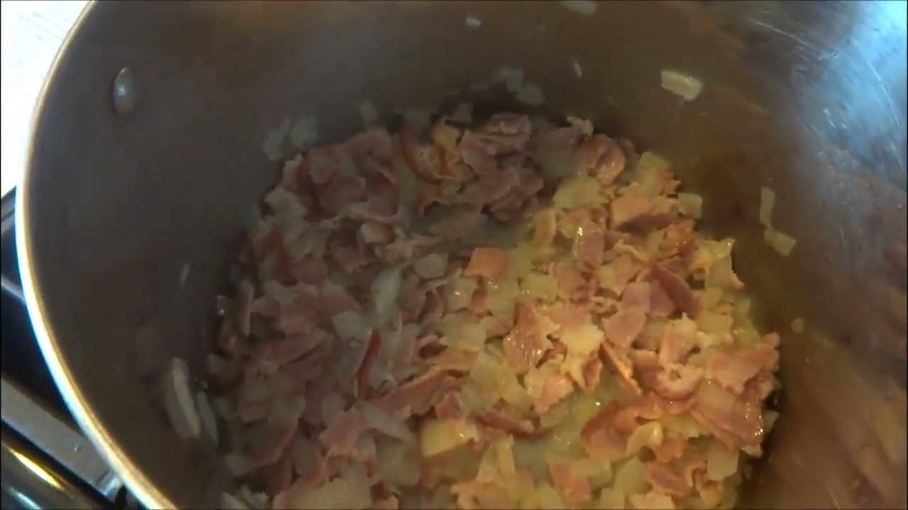 Corn Chowder, Easy, Budget Family Meal - YouTube