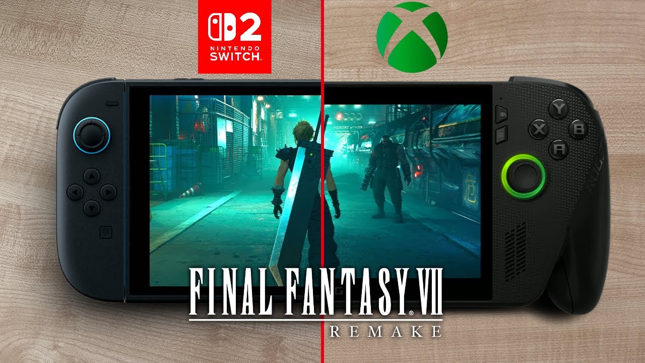 FF7 Remake | Switch 2 vs ROG XBox Ally X