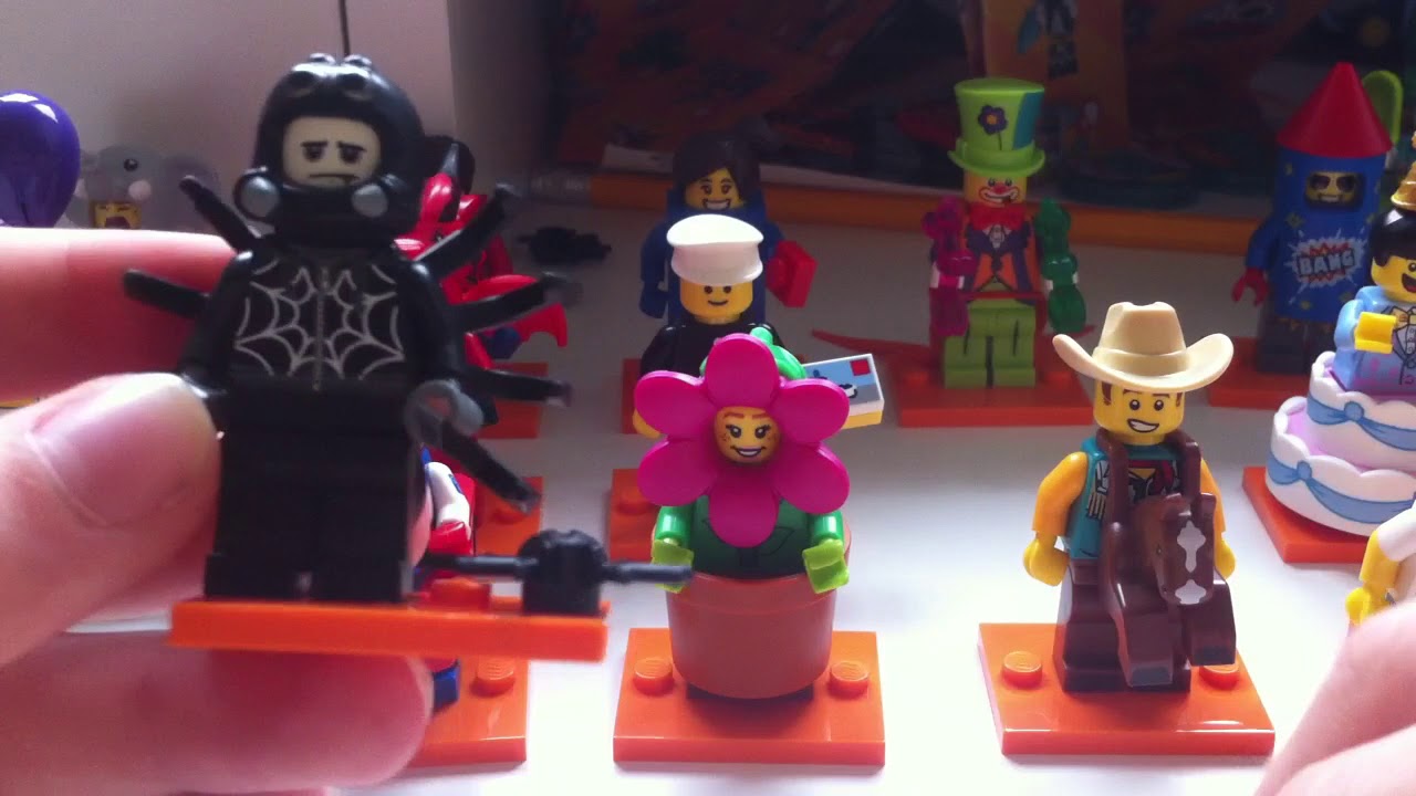 Lego minifigures series 18 full review - YouTube